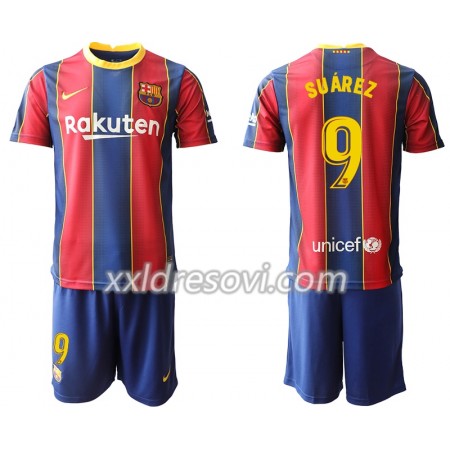 FC Barcelona Luis Suarez 9 Domaći Dječji Komplet Dresovi za Nogomet 2020-2021 (+ kratke hlače)